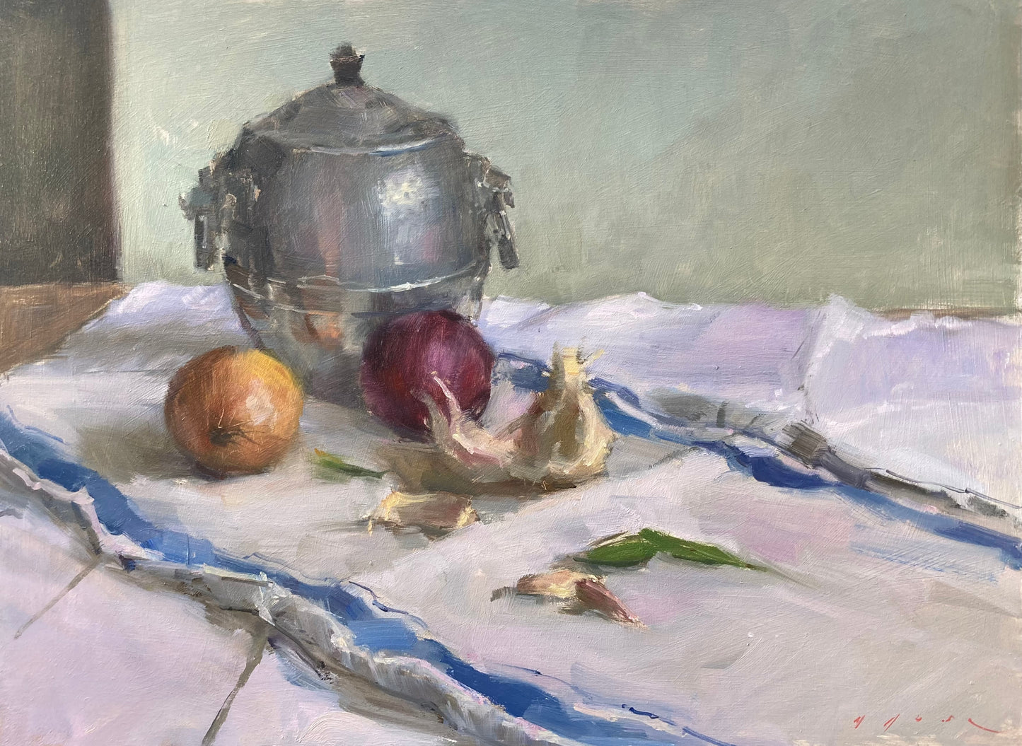 Onions, Garlic and Pewter