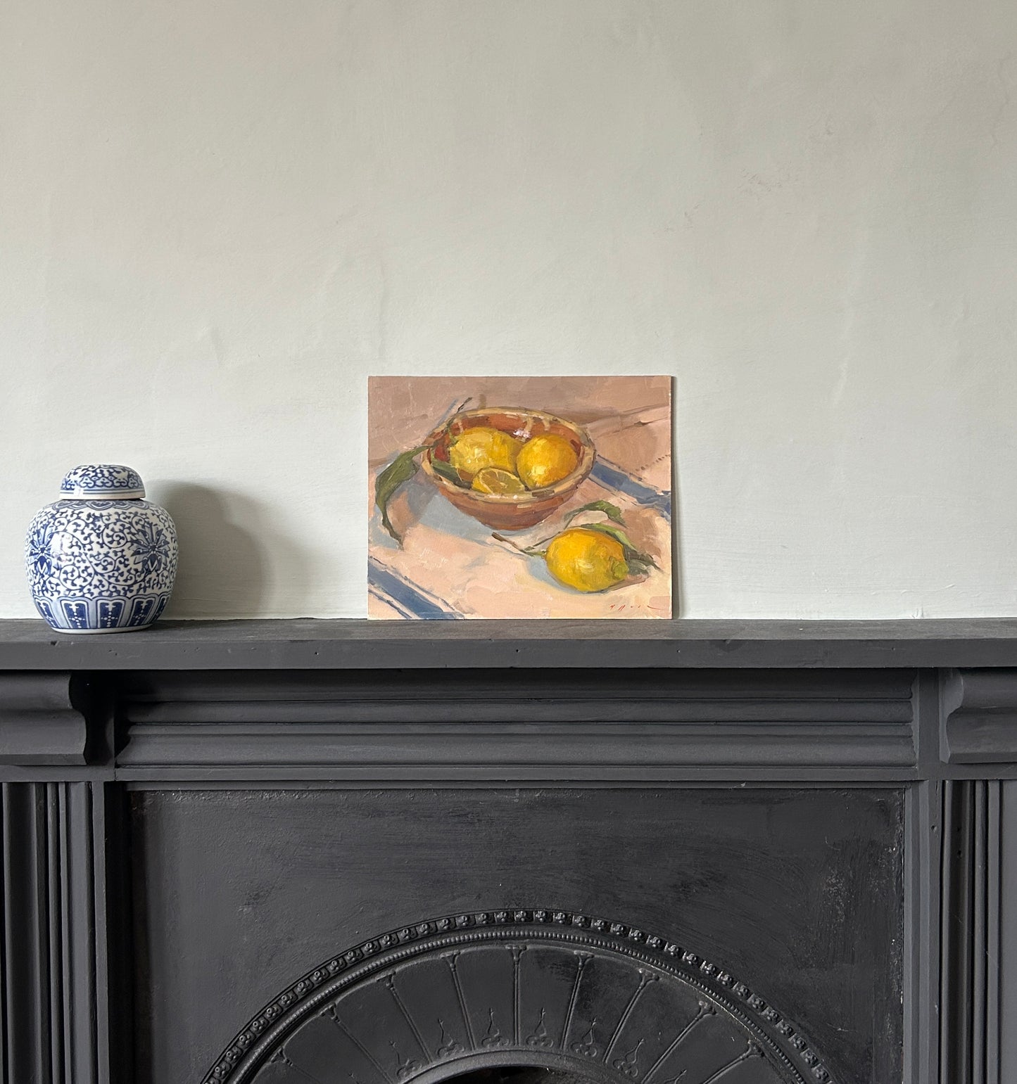 Amalfi Lemons in Terracotta Bowl