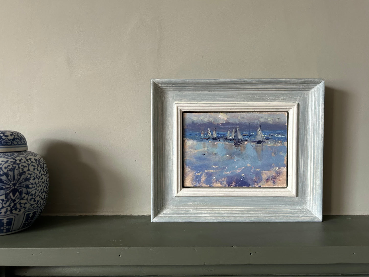 Racers Coming In (Framed)