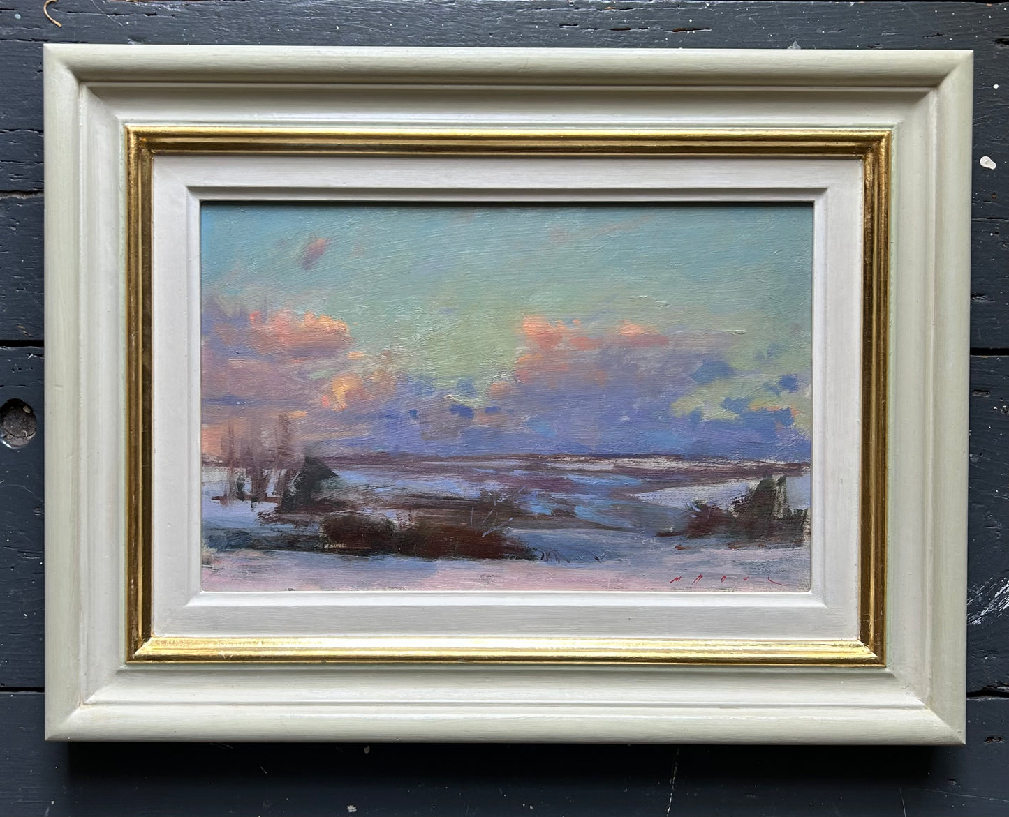Evening Snow Clouds