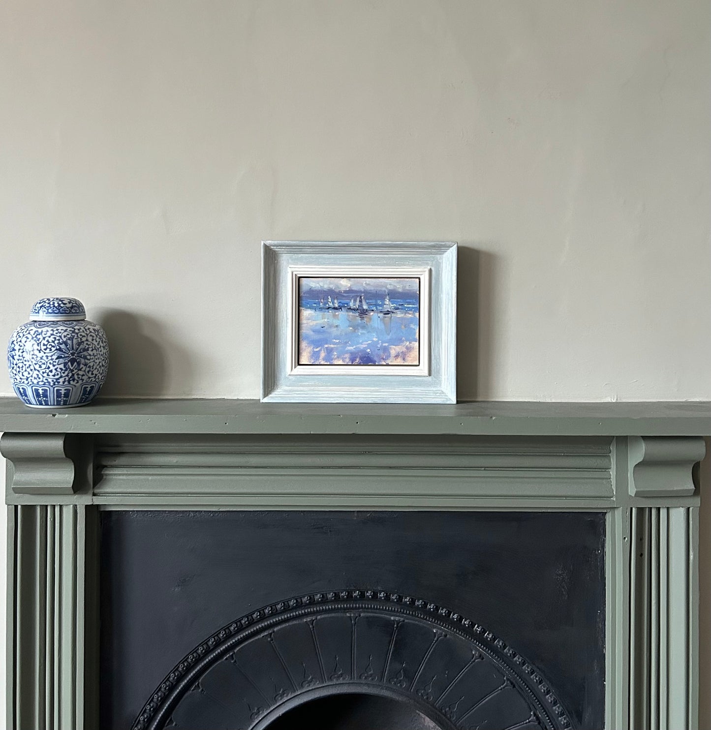 Racers Coming In (Framed)