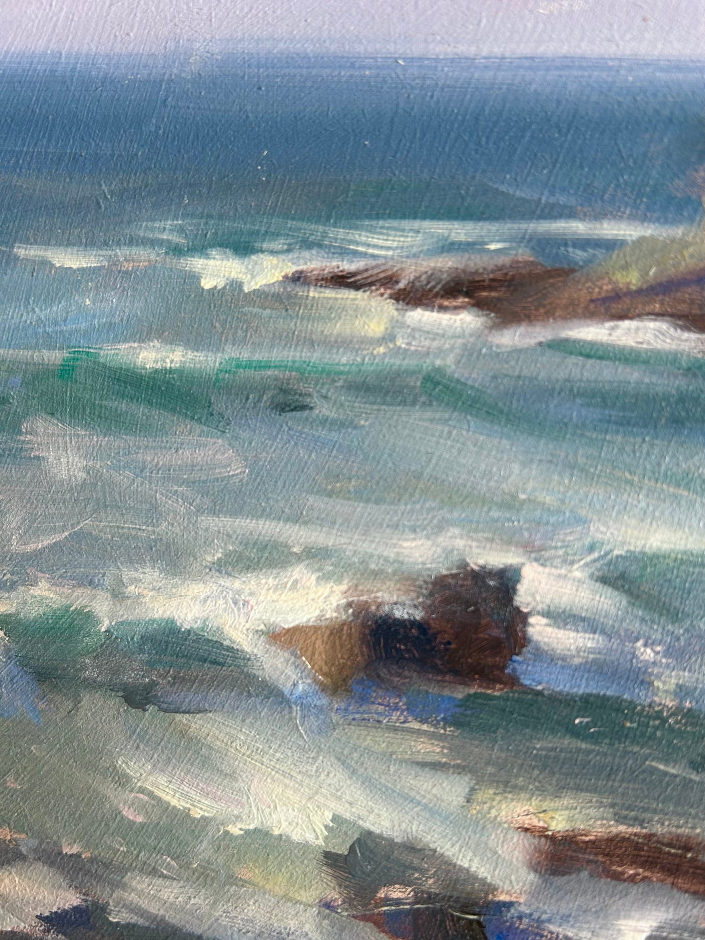 Rocks and Waves Tregardock
