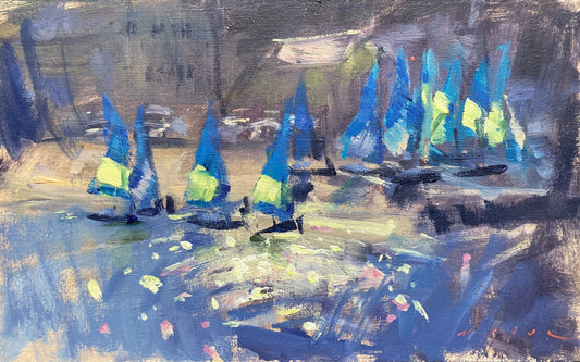 Dinghies at Lyme
