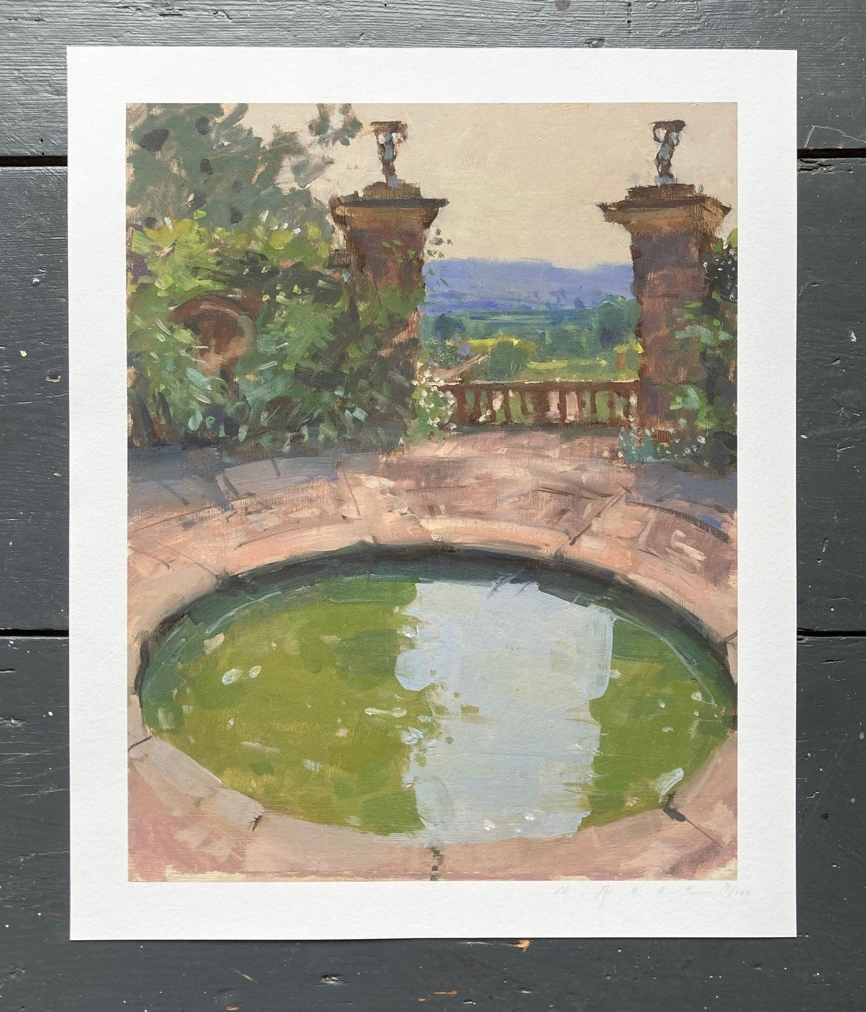 Rotunda at Hestercombe Fine Art Print