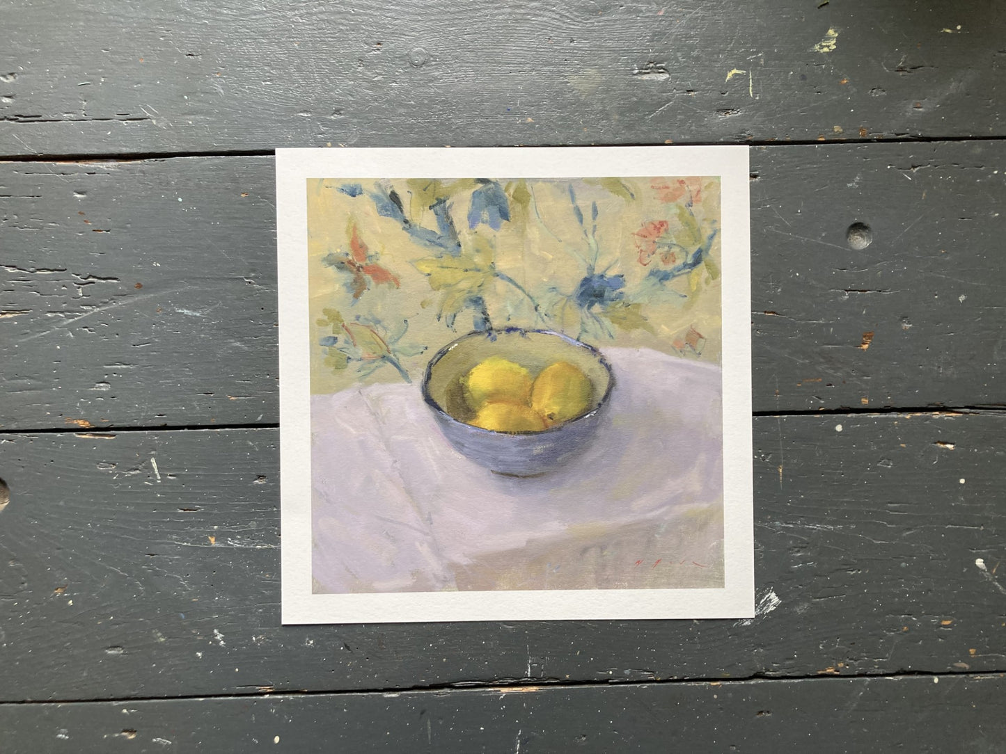 Lemons and Chintz Fine Art Print