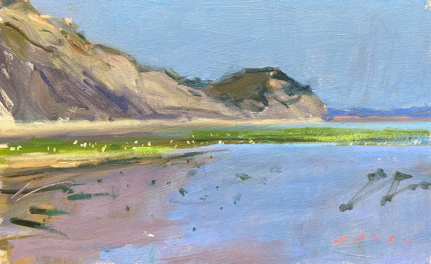 Reflections, Charmouth Beach