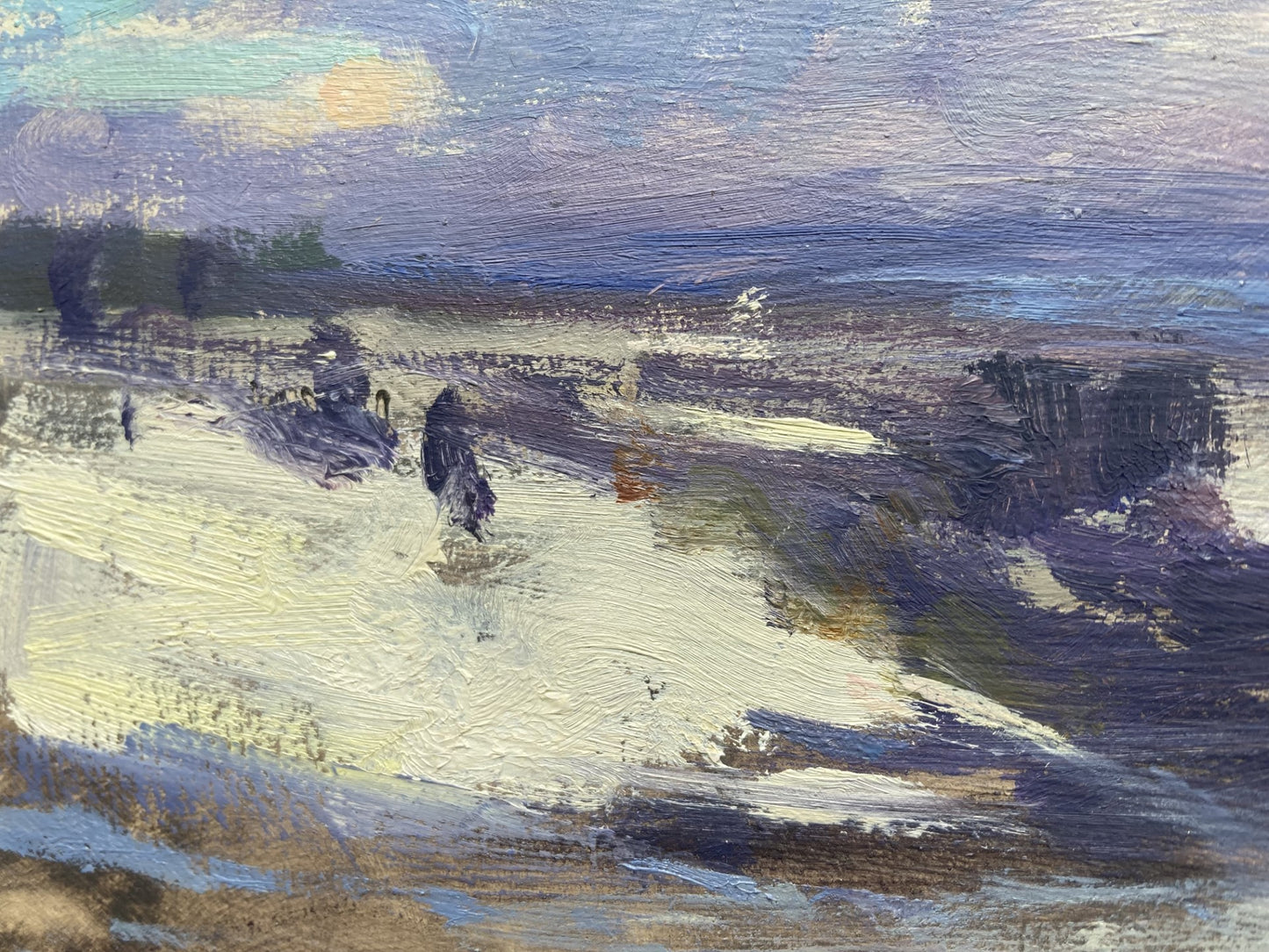More Snow on the Way (framed)