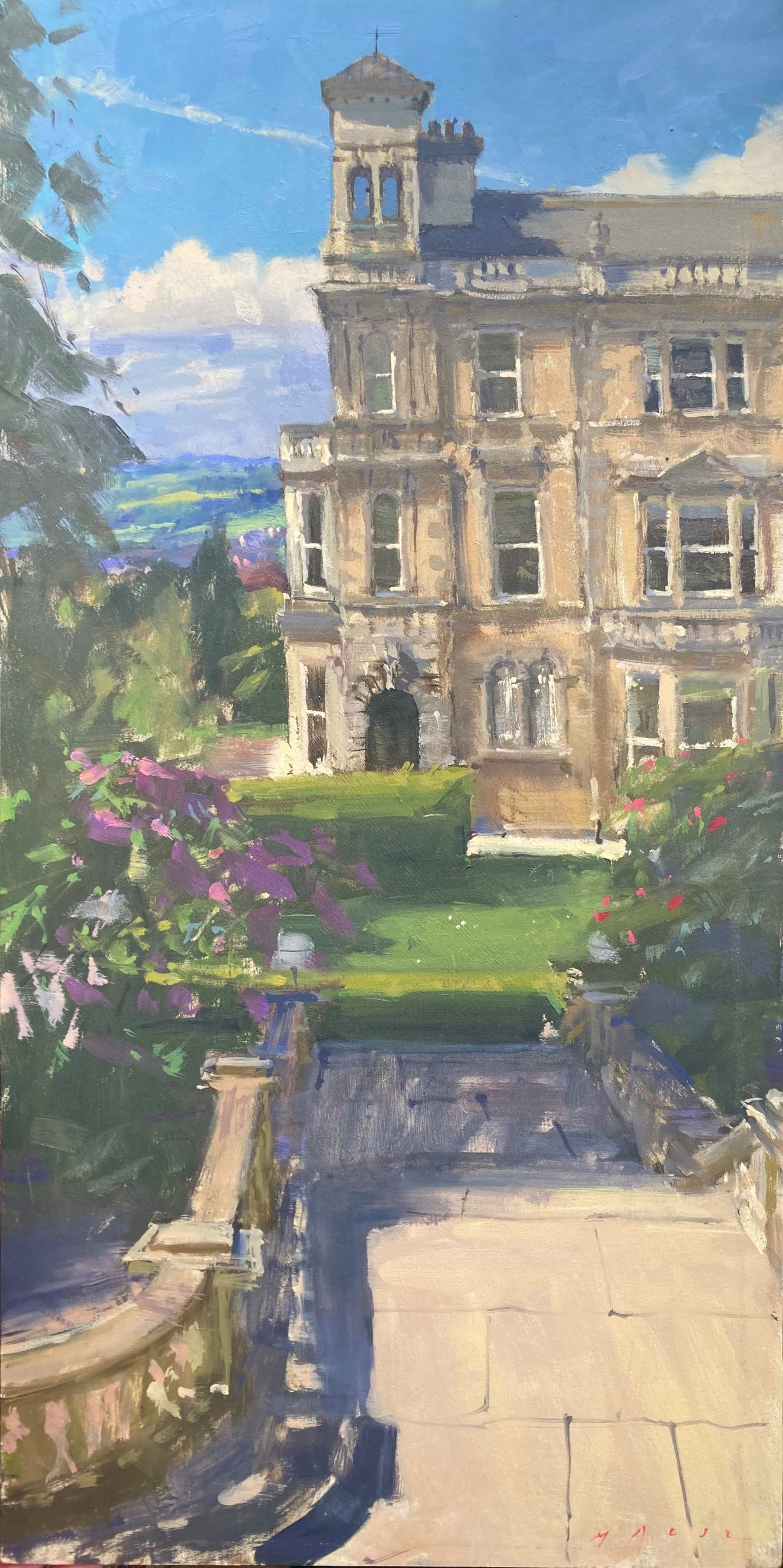 Steps at Reed Hall