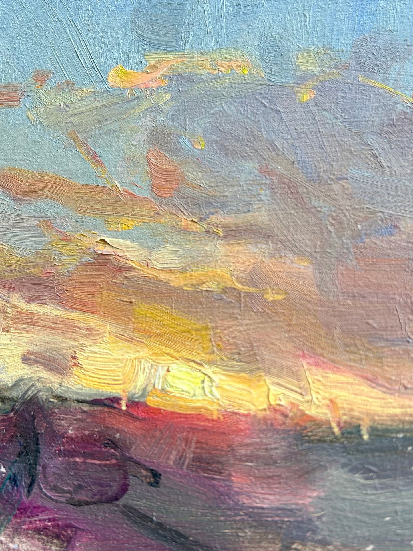 Setting Sun (Framed)