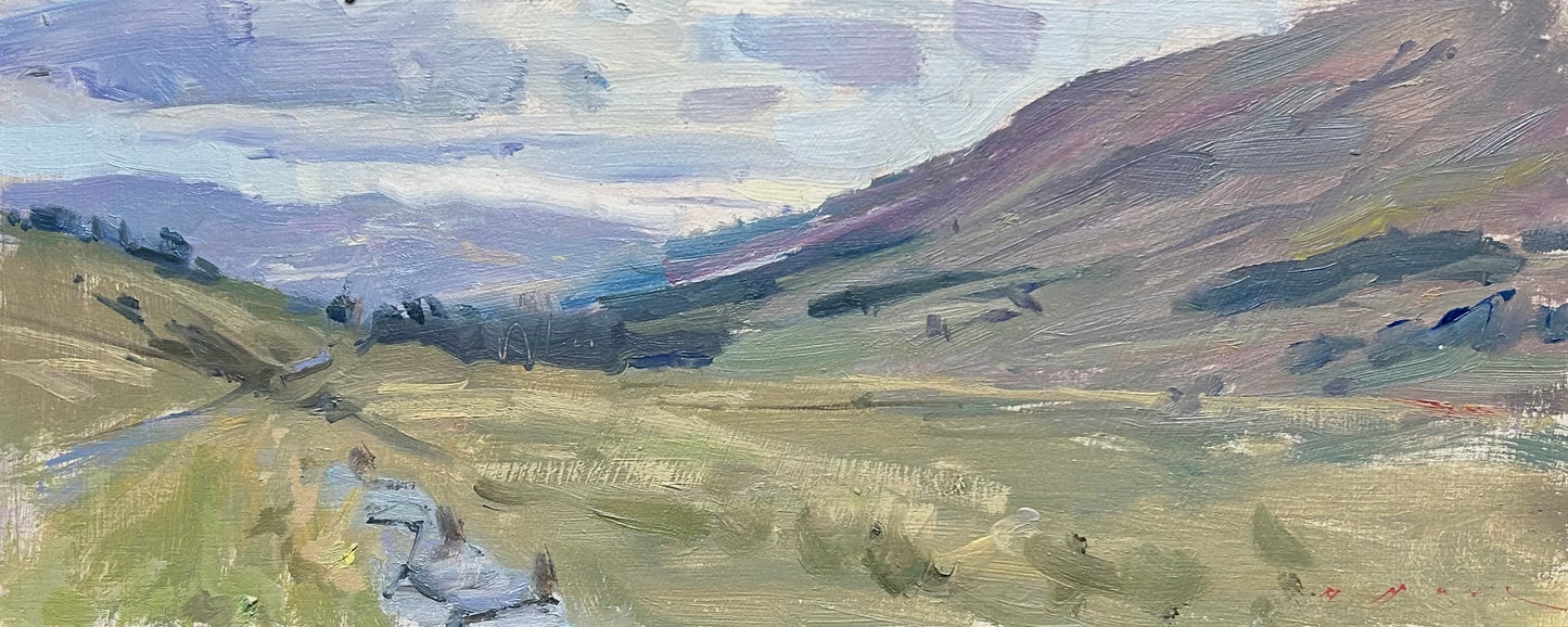 Looking Down Glen Clova