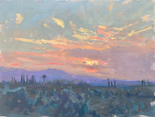 Sunset, Atlas Mountains