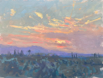 Sunset, Atlas Mountains