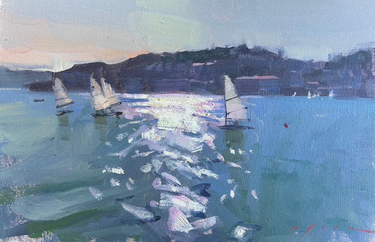 Yachts Against the Light, Salcombe