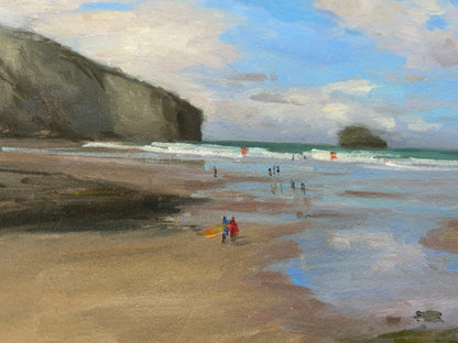 Spring Day, Trebarwith Fine Art Print