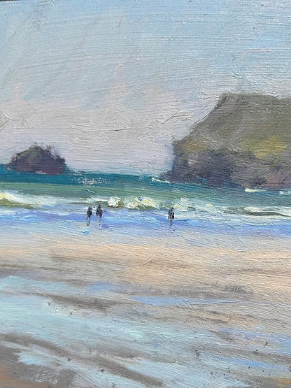 Beach Stream at Polzeath