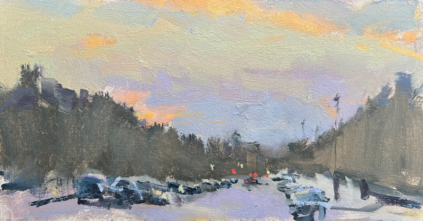 Sunset, Great Pulteney Street