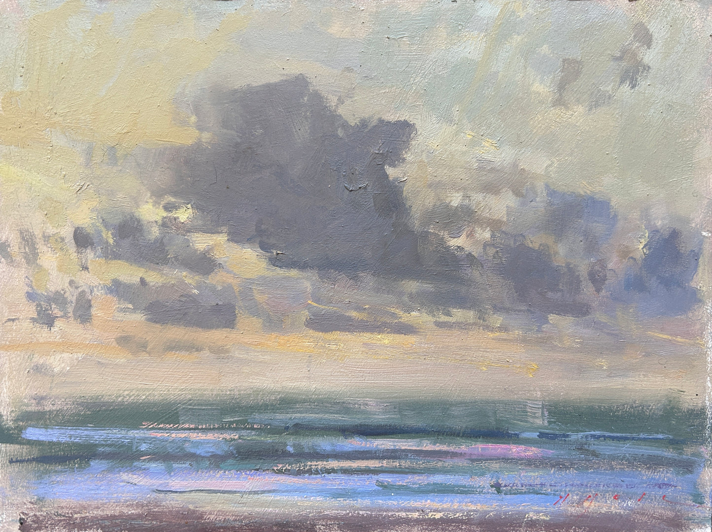 Sunset, Poldhu