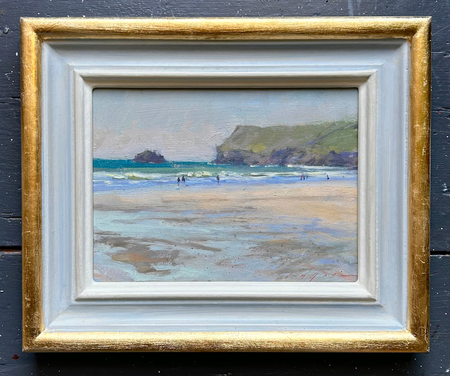 Beach Stream at Polzeath