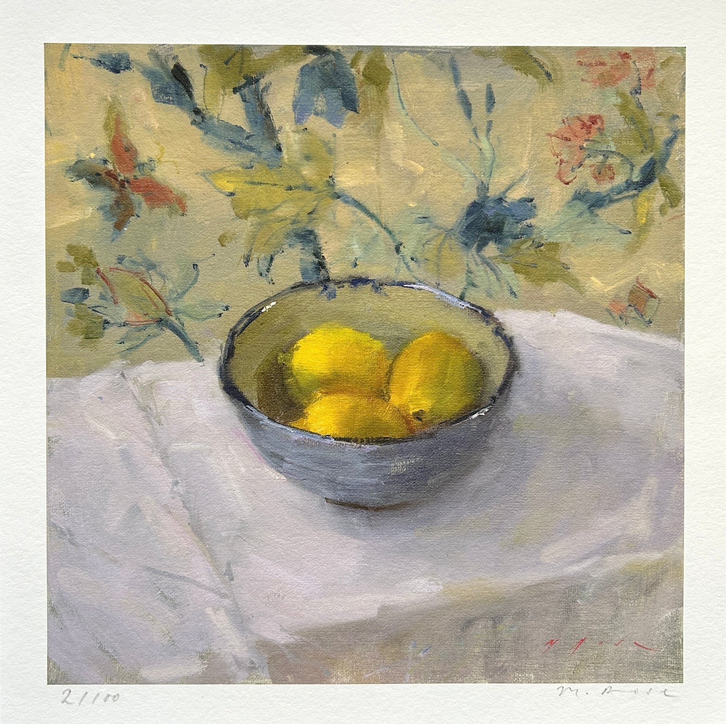 Lemons and Chintz Fine Art Print