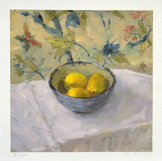 Lemons and Chintz Fine Art Print