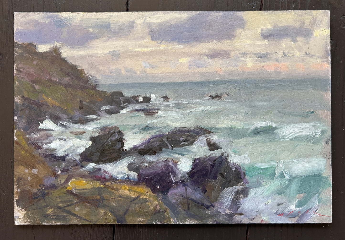 Porthbeer Cove, Morning