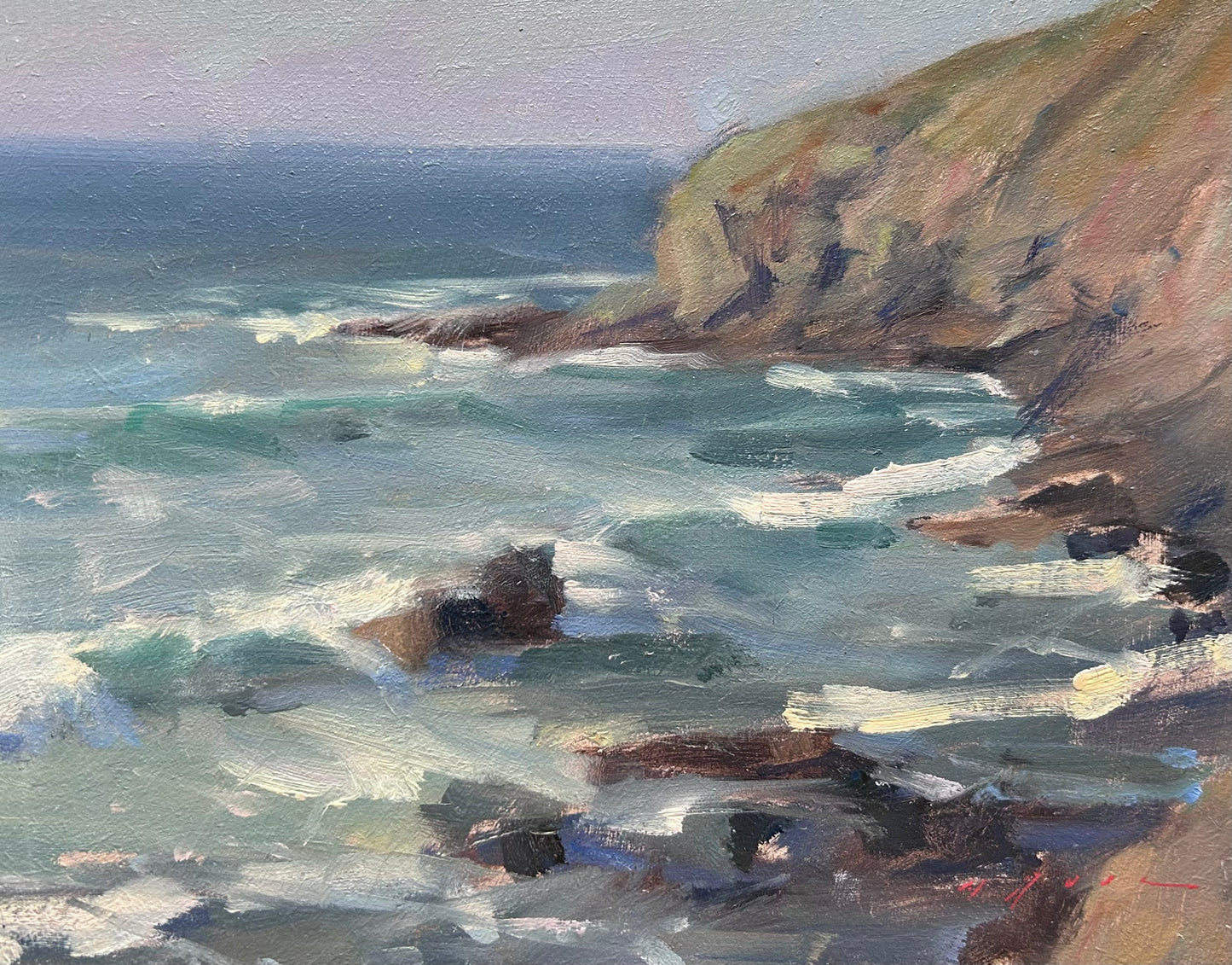 Rocks and Waves Tregardock