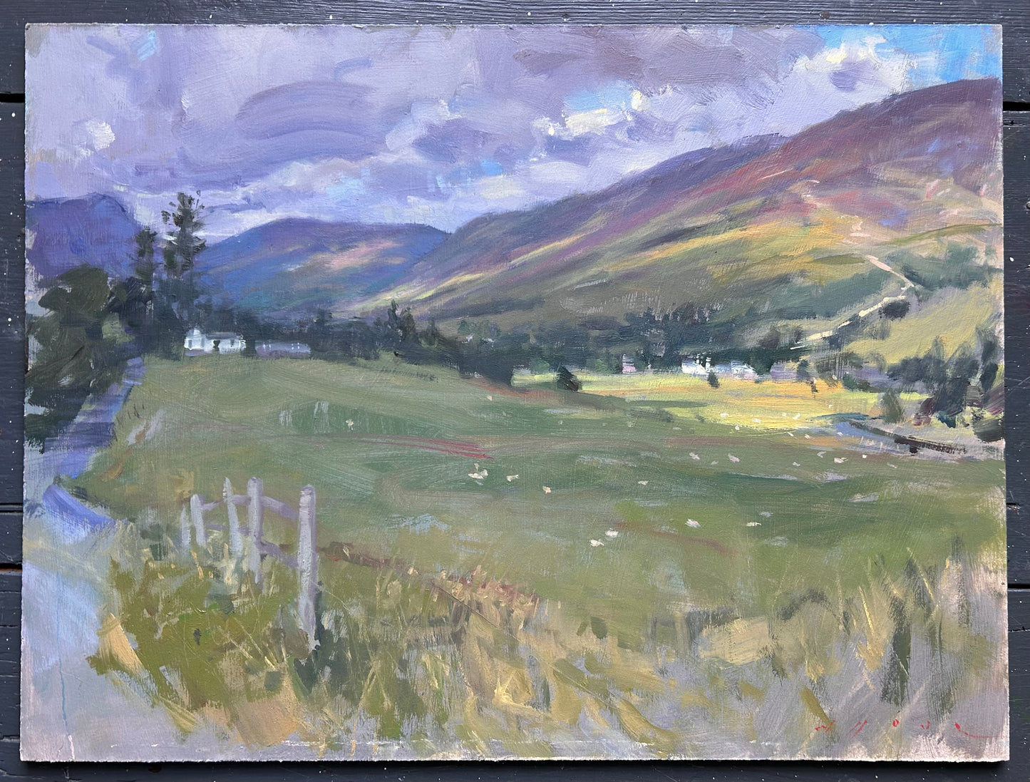 Light Breaking Through, Glen Clova