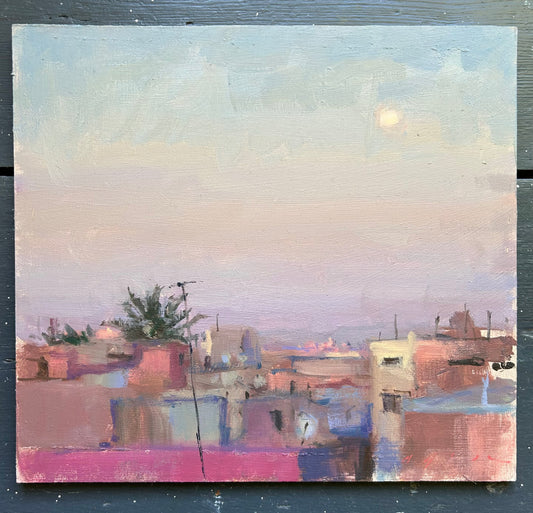Moonrise, Marrakech Medina