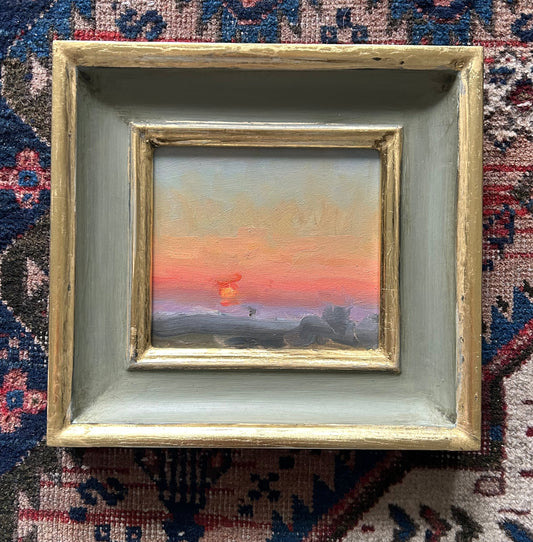Hazy Sunset