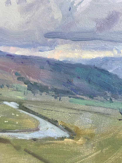 Looking Back to Glen Clova