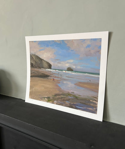 Spring Day, Trebarwith Fine Art Print