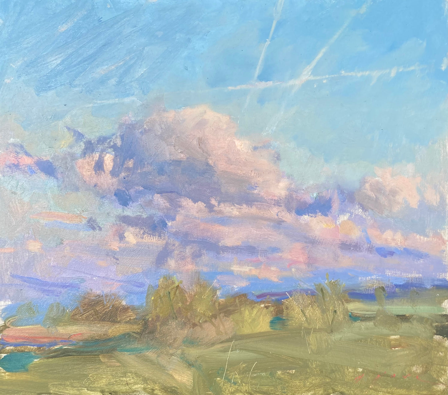 Spring Evening Clouds
